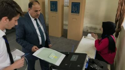 Kerkük'te halk 18 yıl sonra yerel seçimler için sandık başında