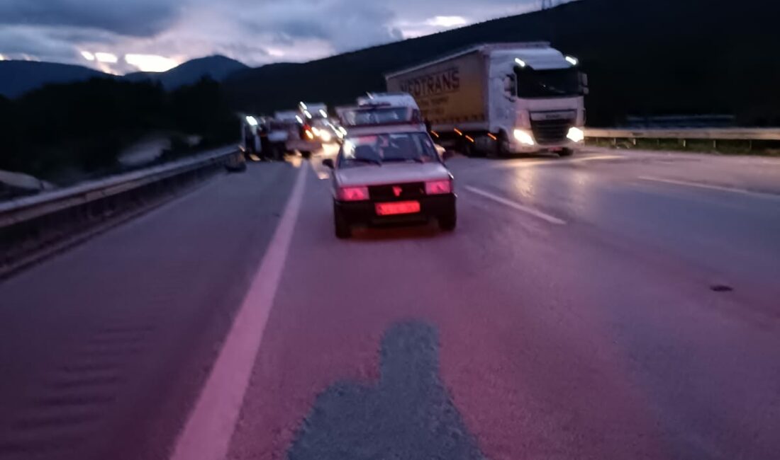 İzmir Çeşme yolunda kaza.