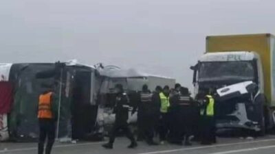 Malatya'da feci kaza! Çok sayıda ölü ve yaralı var