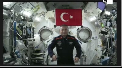 Uzay İstasyonu’ndaki Alper Gezeravcı ile canlı bağlantı