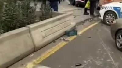 Gaziantep'te freni boşalan kamyon dehşet saçtı vatandaşlar korkulu anlar yaşadı.