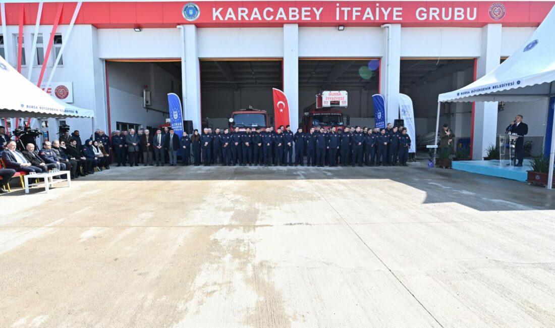 Karacabey ilçesine muhteşem itfaiye