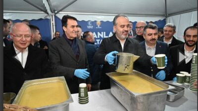 Sabah Kahvaltısında Başkanlar Çorba İkramında Bulundu