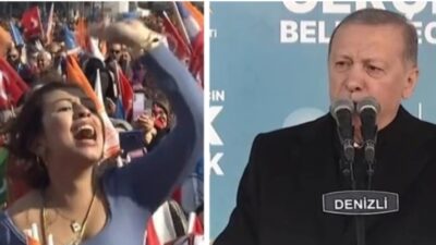 Cumhurbaşkanı Erdoğan Denizli'de 75 bin Kişiye Hitap Etti.