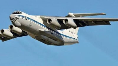 Rusya’nın İvanova bölgesinde 15 kişiyi taşıyan İL-76 tipi askeri nakliye