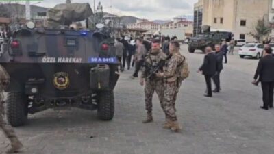 Siirt'in Baykan İlçesinde Muhtarlık nedeniyle silahlı kavga: 1'i polis 8