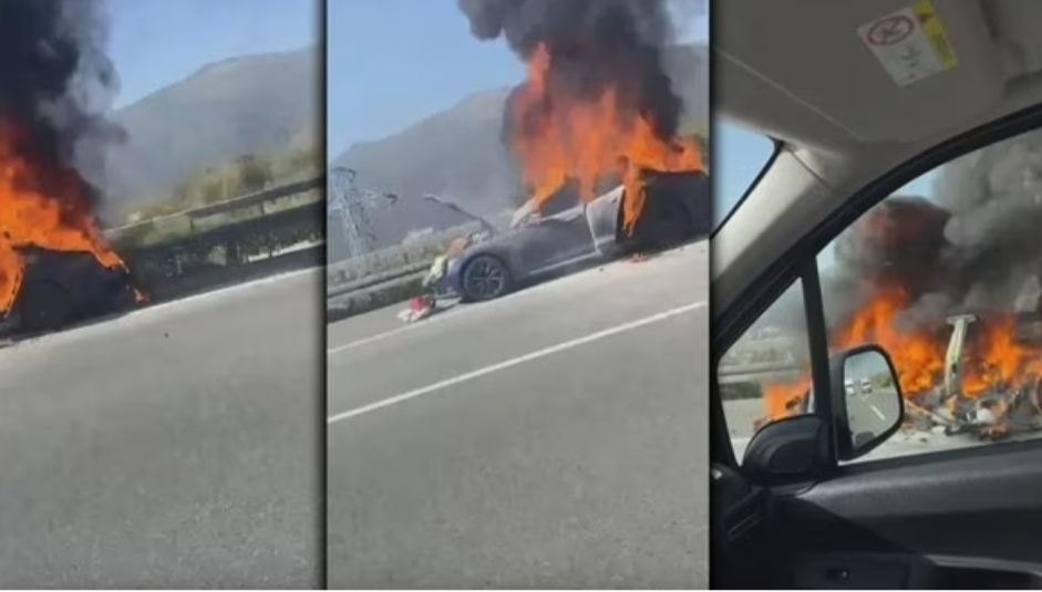 Bursa'nın Gemlik ilçesinde Tesla