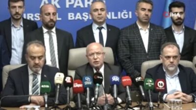 Ak Parti Bursa İl Başkanı Davut Gürkan, Cumhur İttifakı