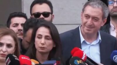 DEM Parti Eş Genel Başkanı Tuncer Bakırhan, mazbatası elinden alınan