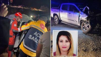 Muğla'nın Menteşe ilçesinde kamyonetle çarpışan otomobilde, Muğla Eğitim ve Araştırma