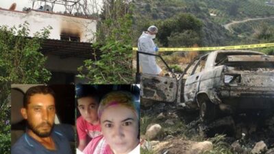 Mersin'de aile faciası: Anne ve oğlu evde, baba araç içerisinde