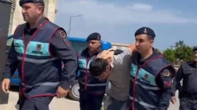 Mersin'de Nurgül Kaya ve oğlu Emrullah Kaya'nın evlerinde, eş Neşet