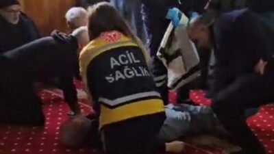 Bayram namazı kılmak için gittiği camide kalp krizi geçiren 70