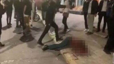 Şırnak'ta yolda yürüyen bir kadına tacizde bulunduğu iddiasıyla kalabalık grup