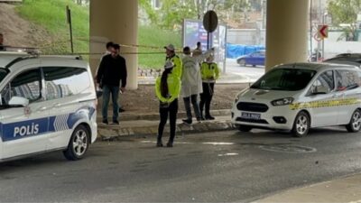 Ümraniye'de, motosikletli trafik polisi görevi başındayken geçirdiği trafik kazası sonucu