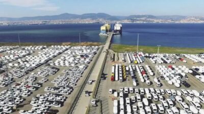 Türkiye'den yılın ilk çeyreğinde 2,5 milyar doların üzerinde binek otomobil