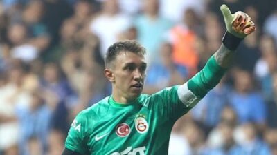 Galatasaray’ın Uruguaylı file bekçisi Fernando Muslera, Adana Demirspor maçıyla birlikte