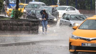 Meteoroloji Genel Müdürlüğü tarafından yarın beklenen kuvvetli yağış nedeniyle 6