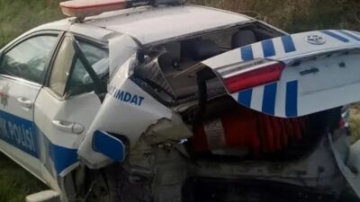 Isparta'da askeri personelin kullandığı otomobil, önce radar uygulamasında görevli polis