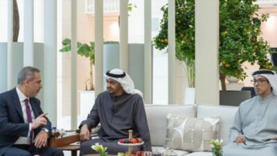 Dışişleri Bakanı Hakan Fidan, Birleşik Arap Emirlikleri (BAE) Devlet Başkanı