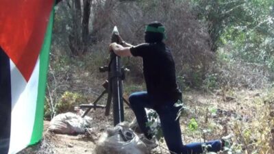 Hamas'ın silahlı kanadı İzzeddin el-Kassam Tugayları, Gazze Şeridi'nin kuzeyindeki Cibaliye