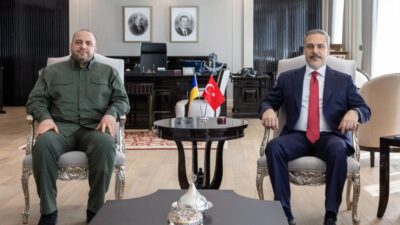 Dışişleri Bakanı Hakan Fidan, Ukrayna Savunma Bakanı Rüstem Umerov ile