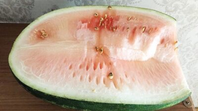 Tüketiciler Birliği Antalya Şube Başkanı Neşet Gündüz, kelek karpuz ve