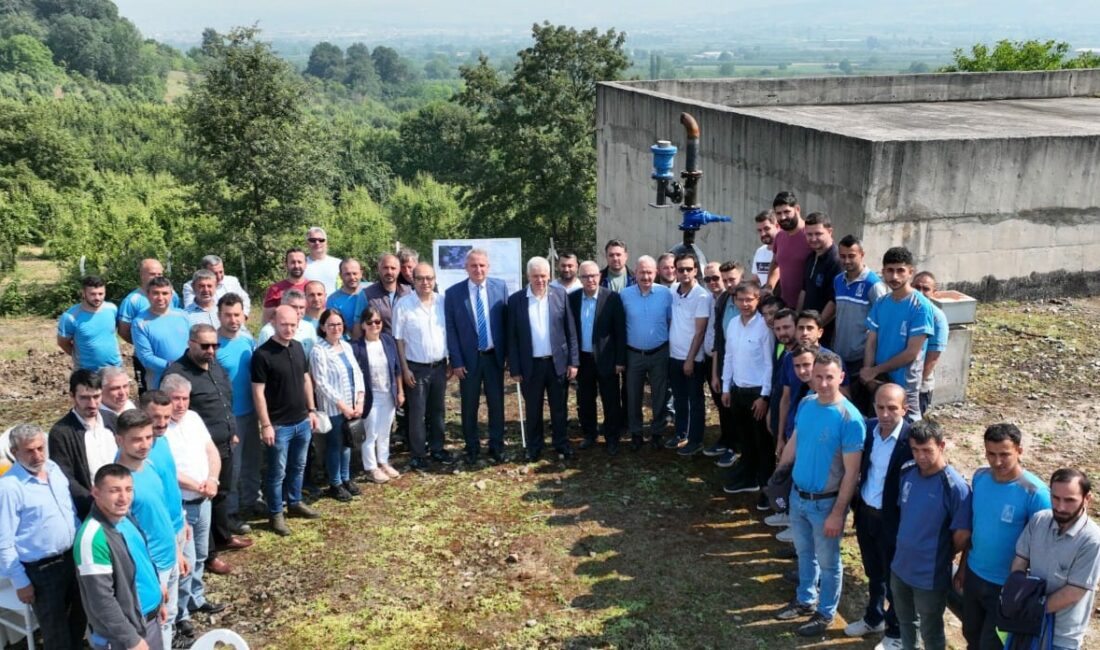 İnegöl halkı için bir sorun haline gelmişti su sıkıntısı özellikle