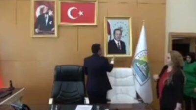 Yerel seçimlerde DEM Parti'de belediye başkanı seçildikten sonra mazbatasını alarak