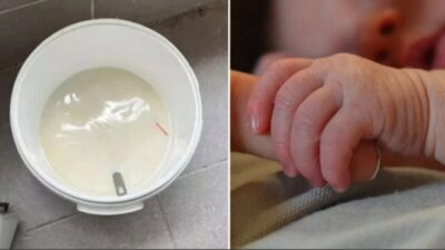 Kayseri'nin Melikgazi ilçesinde, süt dolu kovaya düşen 14 aylık L.B.