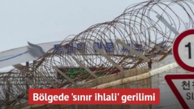 Güney Kore ordusu, yaklaşık 30 Kuzey Kore askerinin kara sınırını