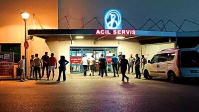 Denizli’de baba ve oğlu sokak ortasında kimliği belirsiz iki şahıs