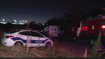 Sancaktepe'de eşiyle tartışan bir kişi, ormanlık alanda ağaca bağladığı iple