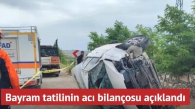 Son Dakika Haberleri..Kurban Bayramı tatilinin ilk 5 gününde 36 kişi