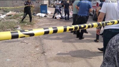 Adana’da Hakim Eba (23), sokak ortasında tartıştığı boşanma aşamasındaki eşi