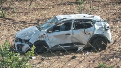 Şırnak'ta şarampole devrilen otomobildeki 1 güvenlik korucusu şehit oldu, 4