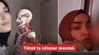 Nevşehir'de sosyal medya platformu Tiktok'ta yayınlanan video pes dedirtti. Videoda