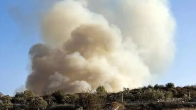 Lübnan'daki Hizbullah Hareketi, İsrail'in kuzeyindeki bir askeri üssü hedef aldığını