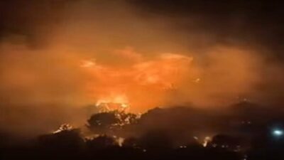 İzmir'in Urla ilçesinde, İçmeler mevkisindeki Karaburun gişeleri çıkışında bulunan bölgede