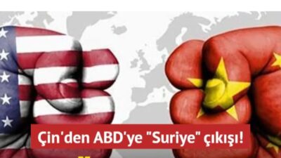 Çin, ABD askerlerinin Suriye'de tahıl kaçakçılığı yaptığına ilişkin kanıtlar bulunduğunu