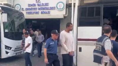 İzmir merkezli 12 ilde toplam 70 kişiye yönelik gerçekleştirilen eş