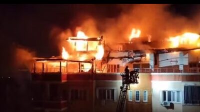 İtfaiyenin suyu bitti, evler küle döndü! Şehrin ortasında büyük rezalet