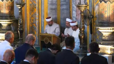 15 Temmuz hain darbe girişiminin 8. yılında, Ayasofya-i Kebir Cami-i