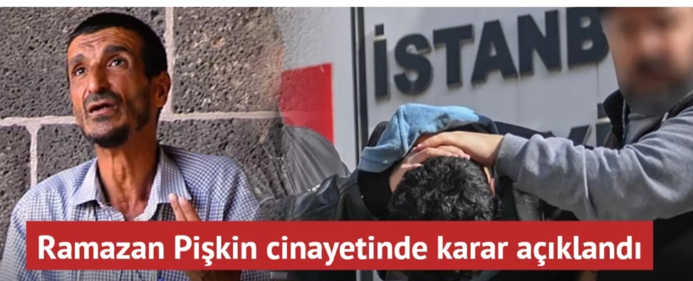 Ramazan Pişkin'i bıçaklayarak öldürdüğü iddiasıyla yargılanan sanık 'tasarlayarak kasten öldürme'