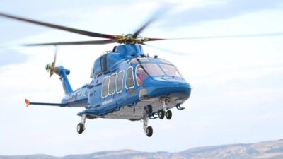 Türkiye'nin ilk özgün helikopteri GÖKBEY, Londra'da düzenlenen Farnborough Uluslararası Havacılık