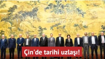 İsrail saldırganlığının soykırıma dönüştüğü bir dönemde Çin'de bir araya gelen