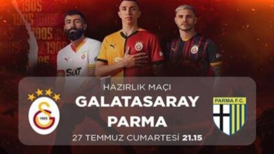 Yeni sezon öncesi hazırlık maçında Parma takımı ile karşı karşıya