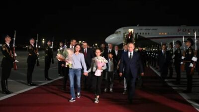 MİT'in koordinasyonunda gerçekleşen casus takasıyla özgürlüğüne kavuşan Skochilenko, Almanya'da verdiği