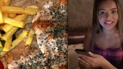 Exeter Üniversitesi'nde okuyan 18 yaşındaki bir genç, aldığı notları kutlamak