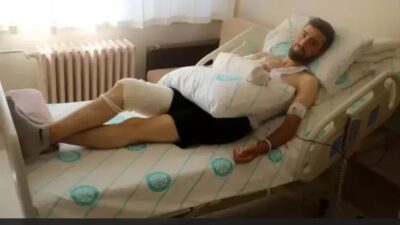 Sivas’ta su içmek için çeşmenin yanına giden çoban dünyanın en